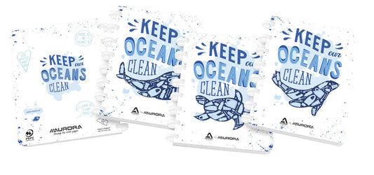 Schrift Adoc Ocean Waste Plastics A4 4x8mm 144pag