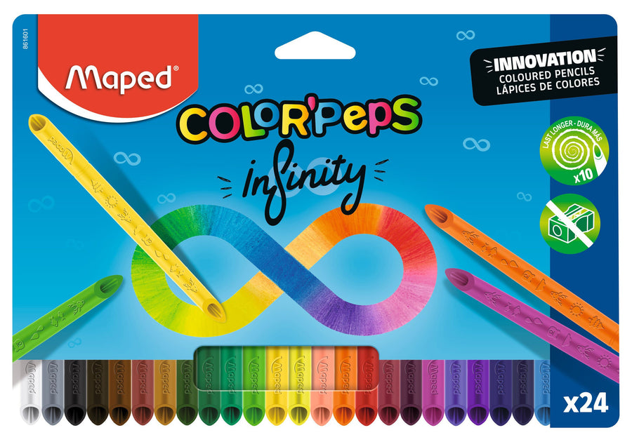 Kleurpotlood Maped ColorPeps Infinity 24 kleuren