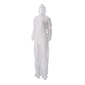 Overall CMT XXL non-woven ritssluiting PP wit - afbeelding 3