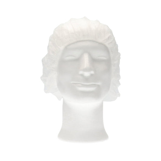 Haarnet CMT bouffant non-woven M 50cm PP wit