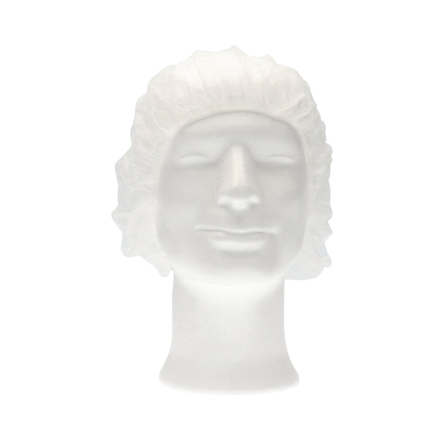 Haarnet CMT bouffant non-woven M 50cm PP wit