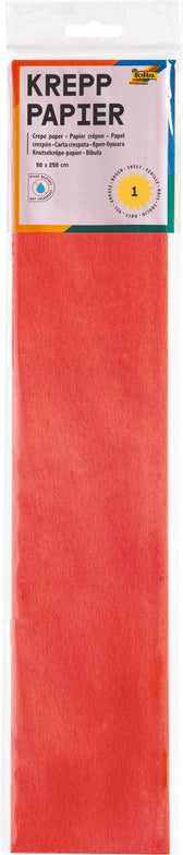 Crêpepapier Folia 250x50cm nr134 felrood