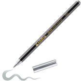 Brushpen edding 1340 metallic zilver - afbeelding 3