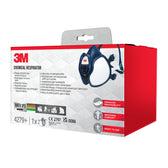 Masker 3M chemische stoffen FFABEK1 P3 D filters - afbeelding 3