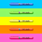 Markeerstift Bic Highlight your life in blik ass - afbeelding 4