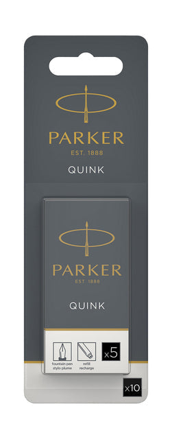 Inktpatroon Parker Quink zwart
