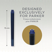 Inktpatroon Parker Quink zwart - afbeelding 5