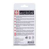 Sakura Pigma Micron fineliner set 8 koudgrijs - afbeelding 2