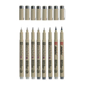 Sakura Pigma Micron fineliner set 8 koudgrijs - afbeelding 3