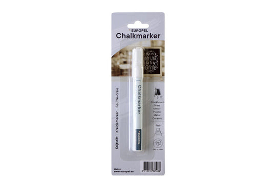 Krijtstift Europel 3mm wit