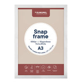 Kliklijst Europel A3 25mm mat wit