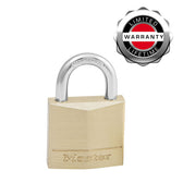Hangslot MasterLock 4 gelijksluitend messing 30mm - afbeelding 2