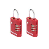 Hangslot Masterlock 3-cijfer TSA set assorti 30mm