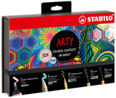 Creative set STABILO 77/6 Arty colorful pastel mix