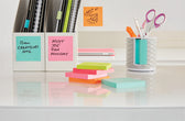 Memoblok 3M Post-it 653 38x51mm neon assorti kleur - afbeelding 6