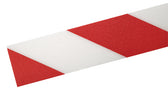 Vloermarkeringstape DURALINE 50mmx30m rood wit - afbeelding 2