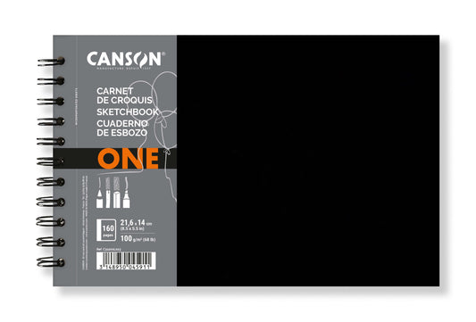 Schetsboek Canson Art Book One 100gr 216x140mm wit