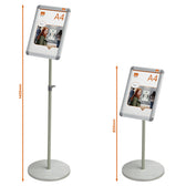 Infostandaard Nobo Premium Plus incl. A4 kliklijst - afbeelding 2
