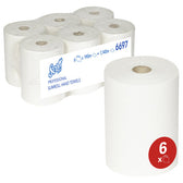 Handdoekrol Scott Slimroll 1laags 190m wit 6697