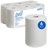 Handdoekrol Scott Control Slimroll 1laags 6657