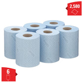 Poetspapier WypAll L10 1laags 430 vel blauw - afbeelding 6
