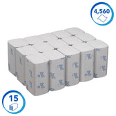Handdoek Scott Control 1laags 200x210mm wit - afbeelding 4