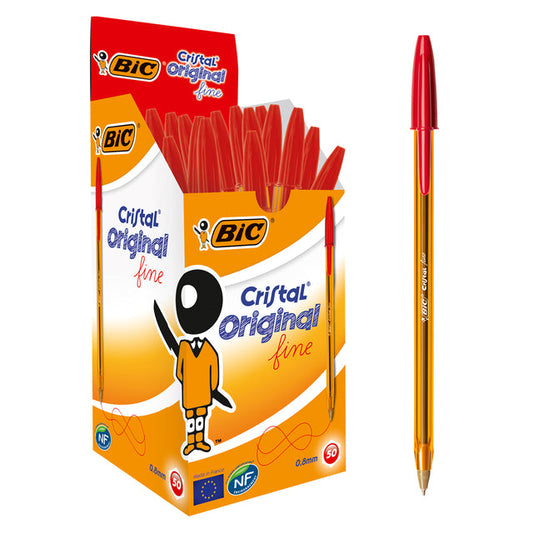 Balpen Bic Cristal F rood