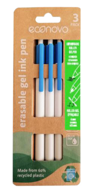 Gelschrijver Econovo uitwisbaar F blauw