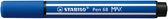 Viltstift STABILO Pen 68/32 Max donkerblauw - afbeelding 4