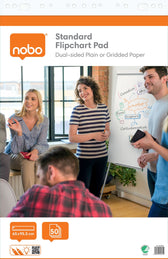 Flipoverpapier Nobo Standaard 65x95cm plano