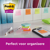 Memoblok 3M Post-it 4645 SS 101x152mm lijn roze - afbeelding 6