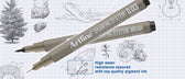 Fineliner Artline technisch brush zwart - afbeelding 6