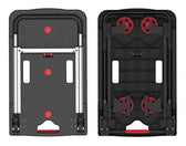 Transportkar Pavo inklapbaar 137kg zwart - afbeelding 5