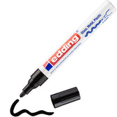 Paintmarker edding 750 oliebasis 2-4mm crea zwart - afbeelding 3