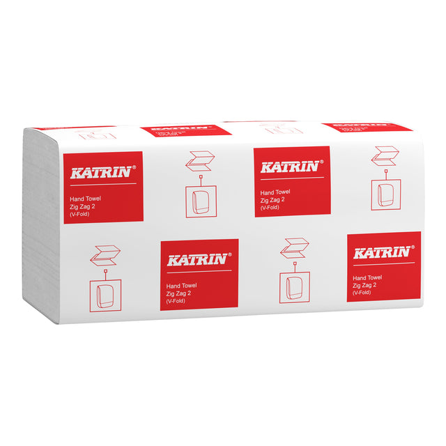 Handdoek Katrin 2laags 244x230mm wit