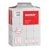 Handdoek Katrin 2laags 244x230mm wit - afbeelding 5
