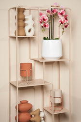 Kunstplant Mica Phalaenopsis orchidee roze - afbeelding 2