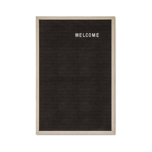 Letterbord Zwart 40 x 60 cm