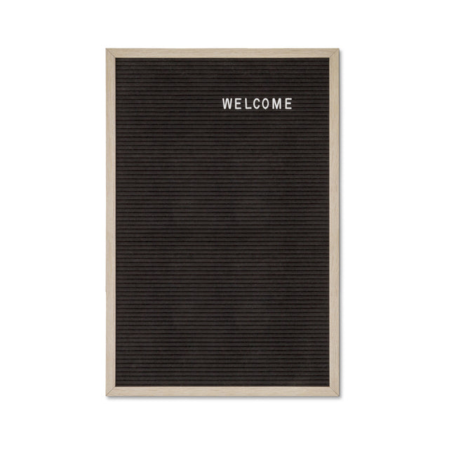 Letterbord Zwart 40 x 60 cm