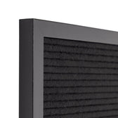 Letterbord Zwart 40 x 60 cm met Zwarte Lijst - afbeelding 4
