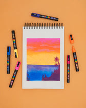 Paintmarker Uni POSCA PC1MC EF roze - afbeelding 4