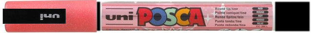 Paintmarker Uni POSCA PC3M F glitter rood