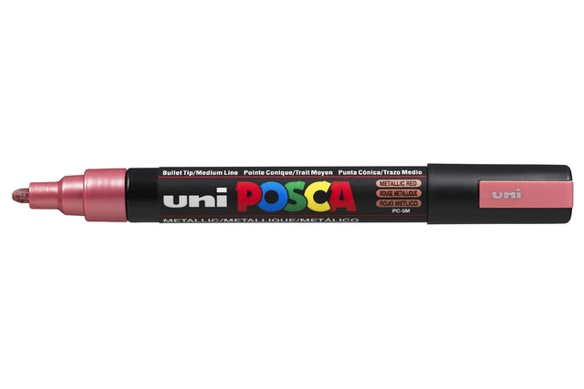 Paintmarker Uni POSCA PC5M M metallic rood