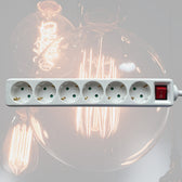 Stekkerdoos BRASQ  6 voudig 1.4 meter wit - afbeelding 8