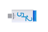 Philips USB 512GB USB-C Click Ocean Blue - afbeelding 6