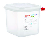 Voedseldoos Araven GN 1/6 met deksel 2600 ml