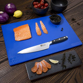 Snijplank Hygiplas LDPE 450x300x10 mm blauw - afbeelding 2