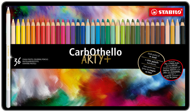 Kleurpotlood STABILO CarbOthello kalkpastel 36st