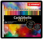 Kleurpotlood STABILO CarbOthello kalkpastel 24st