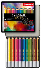 Kleurpotlood STABILO CarbOthello kalkpastel 24st - afbeelding 8